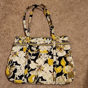 Retired Vera Bradley Dogwood Print Tote, Excellent Condition, 11x14